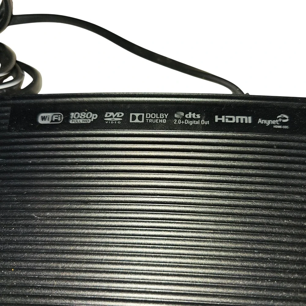 Samsung BD-JM57C Blu-ray Disc Player 1080p HD Wi-Fi Black BD-JM57C/ZA No Remote